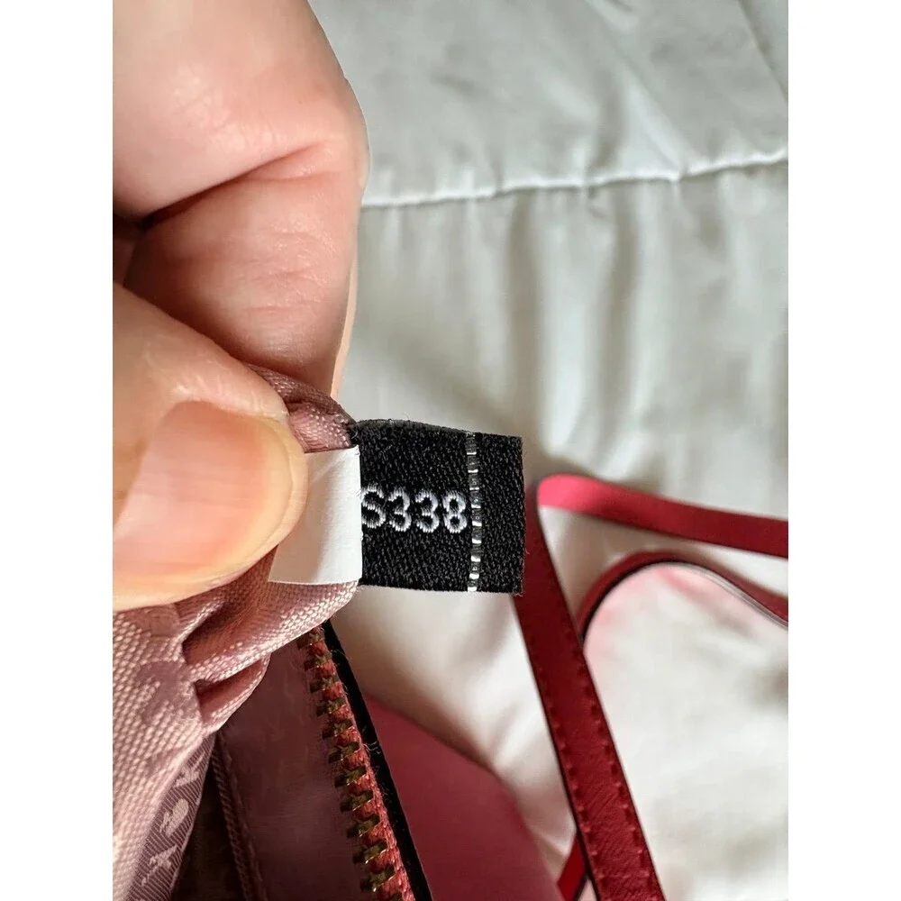 Pre owned Kate Spade Laurel Way Rima Saffiano leather crossbody bag MSRP $229